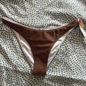 NWT pink swimsuit bottom Size S